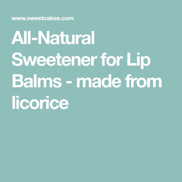 2 Oz Stevia Sweetener For Lip Balms All Natural And Vegan