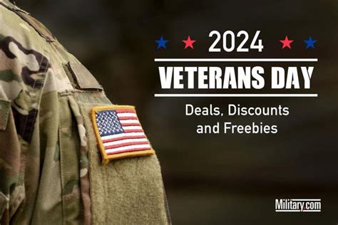 2024 Veterans Day Deals Discounts And Freebies Military Com