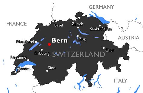 Bern Map And Bern Satellite Images