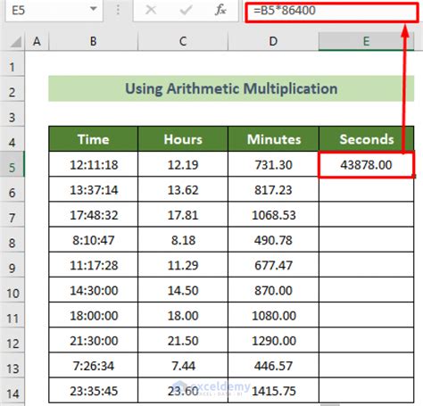 Convert Time From Hour Amp Minute Format To Decimal Using Excel