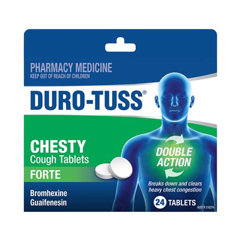 Duro Tuss Chesty Cough Tablets Forte Duro Tuss