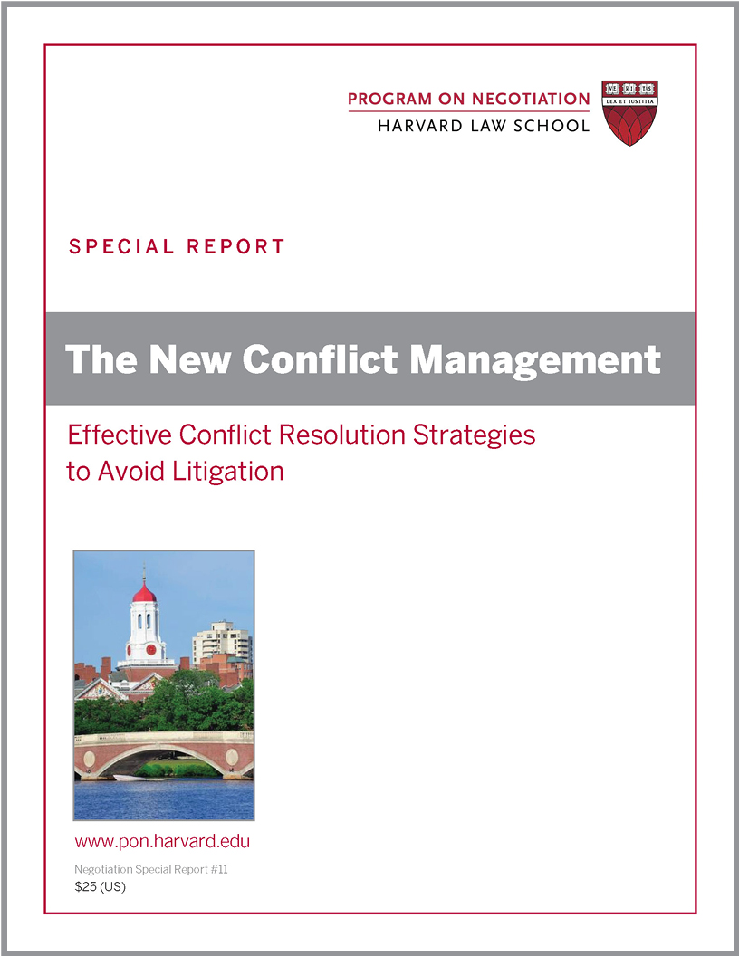 Effective Conflict Resolution Strategies