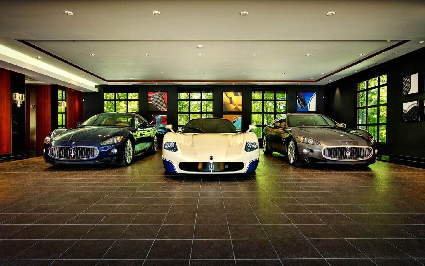 Garage Avec V Hicule De Luxe Garage Design Interior Luxury Garage