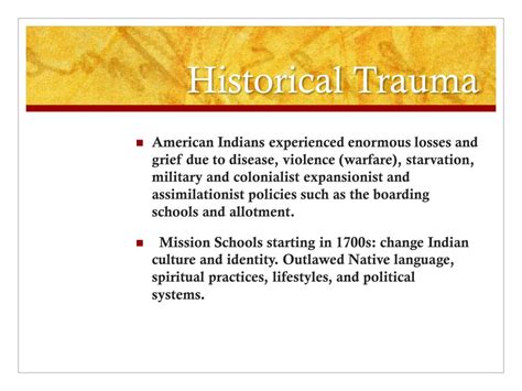 Historical Trauma Infographic