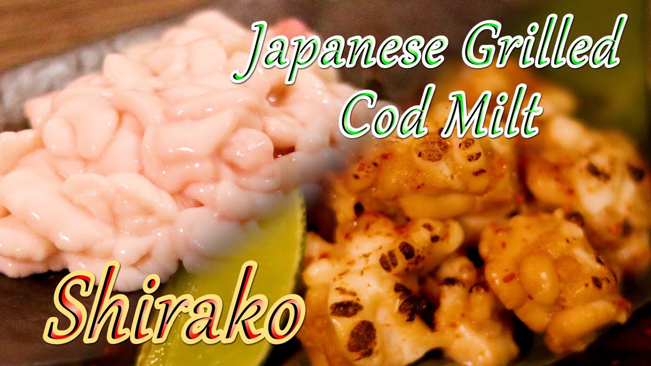 Japanese Cod Milt Menu Part2 Youtube