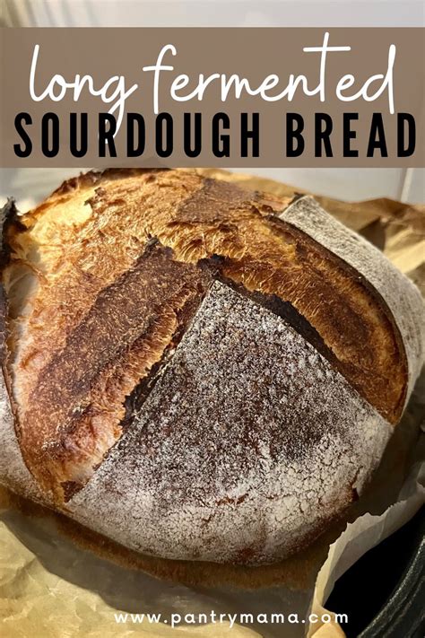 Long Fermented Sourdough Bread The Pantry Mama