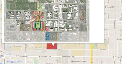 Map Proposed On Campus Csu Stadium Location