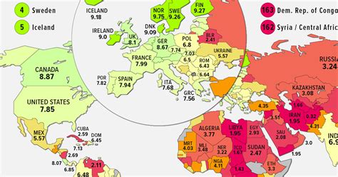 Mapped The State Of Global Democracy In 2022