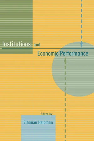 Pdf Institutions And Economic Performance The Use And Abuse Of