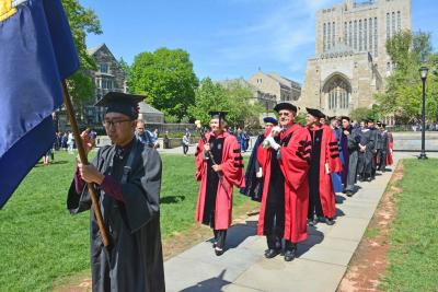 Procession Yale Commencement