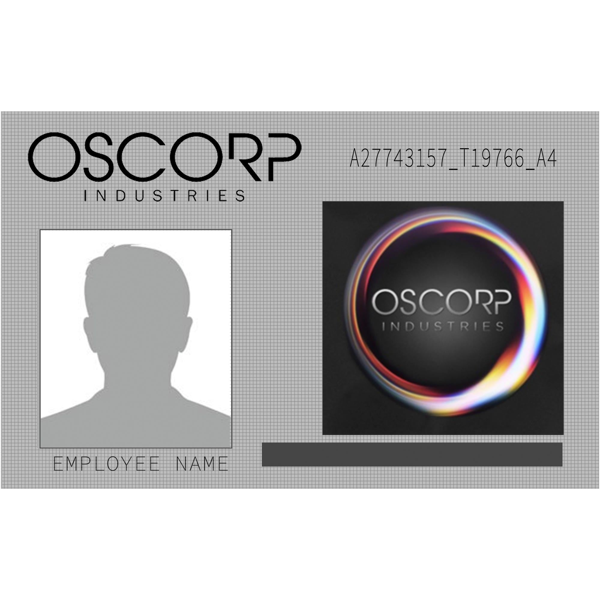 S T A R Labs Employee Id Badge Custom With Your Photo Cosology