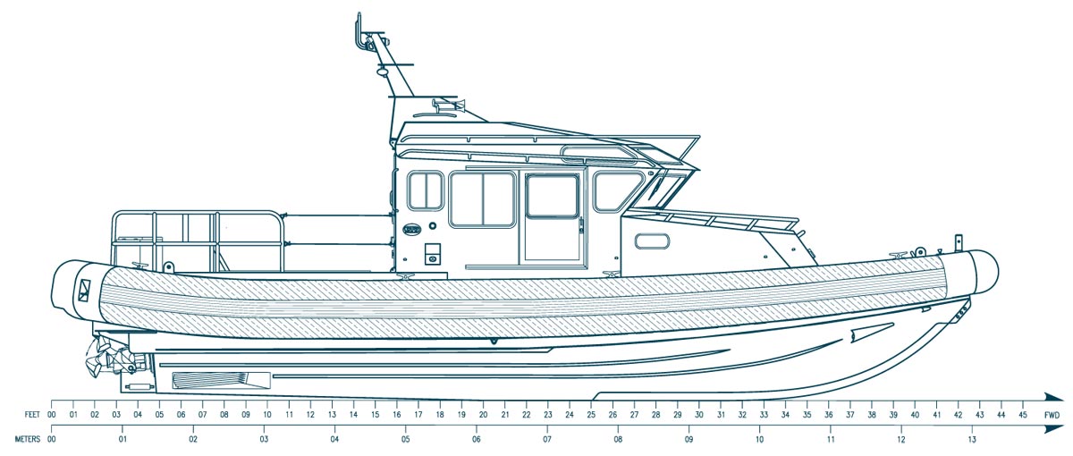 Safe 44 Full Cabin Inboard Safe Boats