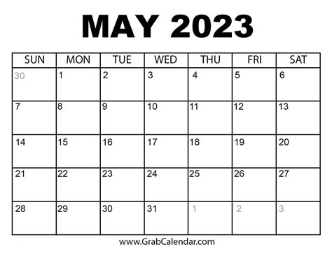 Stanford Academic Calendar 2023 2023 May 2023 Calendar