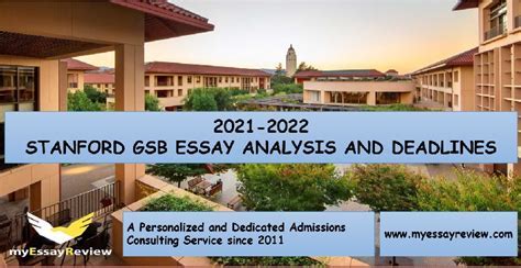 Stanford Gsb Application: Essay Guide To Admission