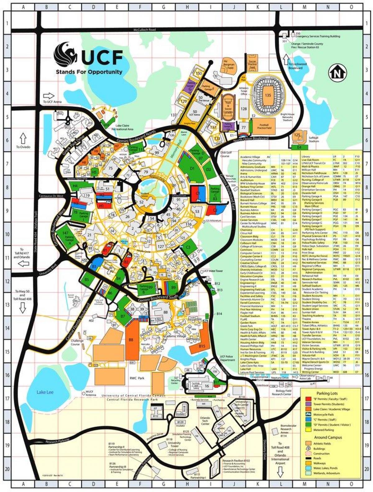 Uf Campus Map