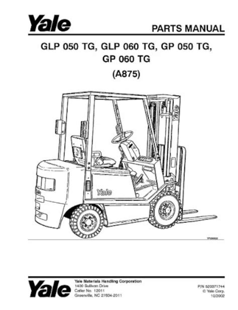 Used Yale Forklift Parts Manual