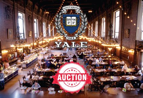 Yale Launches Online Auctions To Empty Commons For Renovation Yalenews